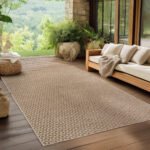 IBIZA Binnen-/Buitentapijt 280 x 370 cm Beige - Afbeelding 2