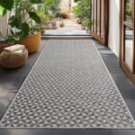 IBIZA Binnen-/Buitentapijt 80 x 150 cm Grijs - Afbeelding 2