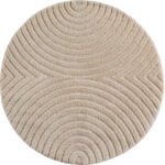 ART Kortpolig tapijt 80 x 80 cm Beige