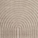 ART Kortpolig tapijt 120 x 170 cm Beige - Afbeelding 6