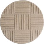 ART Kortpolig tapijt 200 x 200 cm Beige