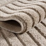 ART Kortpolig tapijt 80 x 250 cm Beige - Afbeelding 4