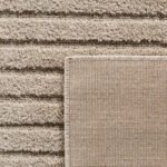ART Kortpolig tapijt 80 x 250 cm Beige - Afbeelding 5