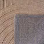POMPEI Kortpolig tapijt 80 x 150 cm Beige - Afbeelding 4