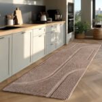POMPEI Kortpolig tapijt 80 x 150 cm Beige - Afbeelding 2