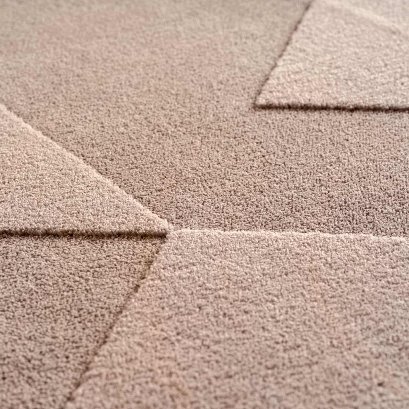 Pompei Kortpolig vloerkleed Geometrisch – Beige (1613)