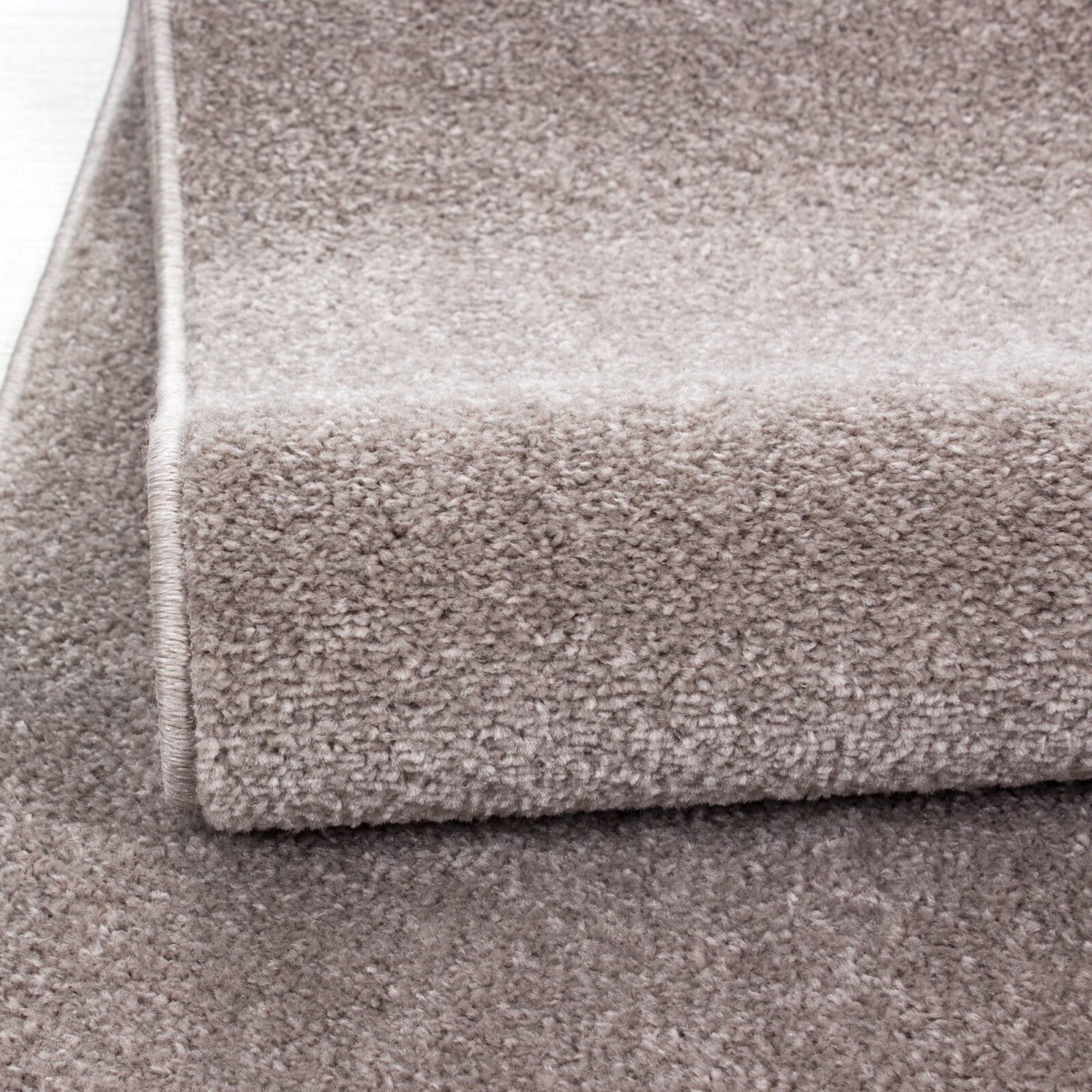 Ata Kortpolig vloerkleed Effen – Beige (7000)