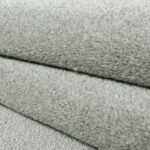 Kurzflor Teppich,  Unicolor - Einfarbig, Farbe Creme, Teppich für Wohnzimmer, Rücken aus Filz, Größe: 120 cm x 170 cm - Afbeelding 6