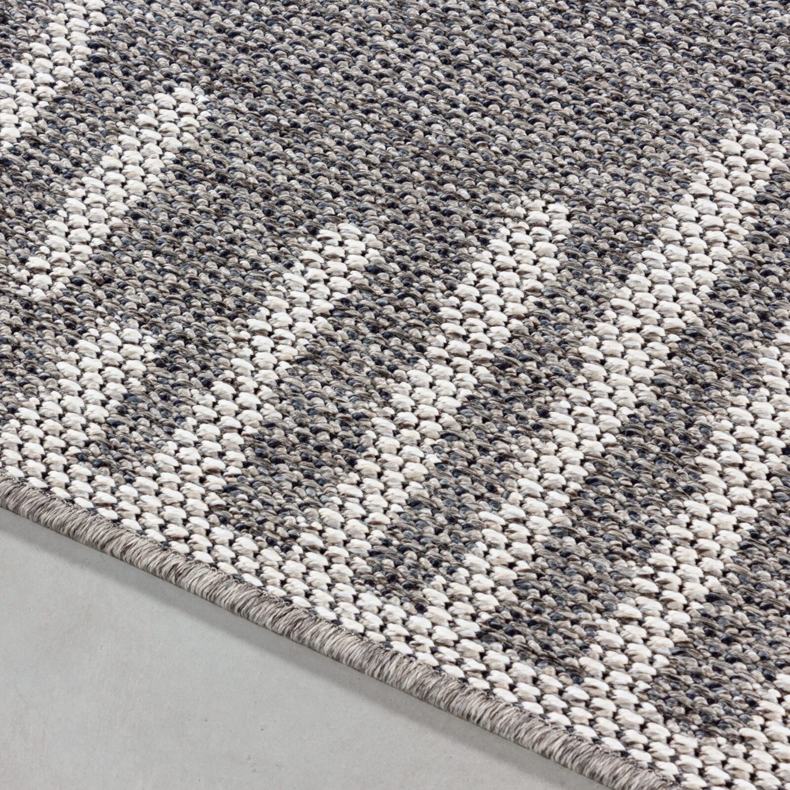 Aruba Buitenkleed Gestreept – Grijs (4902)