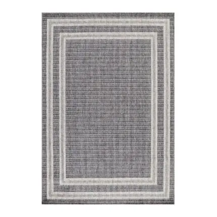 Aruba Buitenkleed Met rand – Grijs (4901)