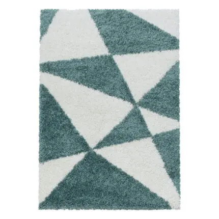 Tango Hoogpolig vloerkleed Geometrisch – Blauw (3101)