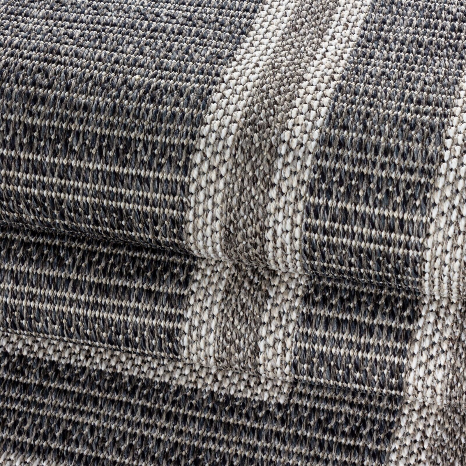 Aruba Buitenkleed Met rand – Grijs (4901)