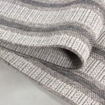 Outdoor Teppich,  Bordüre Design, Farbe Creme, Teppich für Terasse-Balkon-Küche, Rücken aus Polypropylen, Größe: 80 x 250 cm - Afbeelding 5