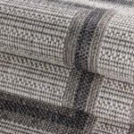 Outdoor Teppich,  Bordüre Design, Farbe Creme, Teppich für Terasse-Balkon-Küche, Rücken aus Polypropylen, Größe: 80 x 250 cm - Afbeelding 6