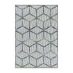 Outdoor Teppich,  Skandinavisches Design, Farbe Multi, Teppich für Terasse-Balkon-Küche, Rücken aus Polypropylen, Größe: 240 x 340 cm