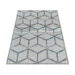 Outdoor Teppich,  Skandinavisches Design, Farbe Multi, Teppich für Terasse-Balkon-Küche, Rücken aus Polypropylen, Größe: 240 x 340 cm - Afbeelding 3