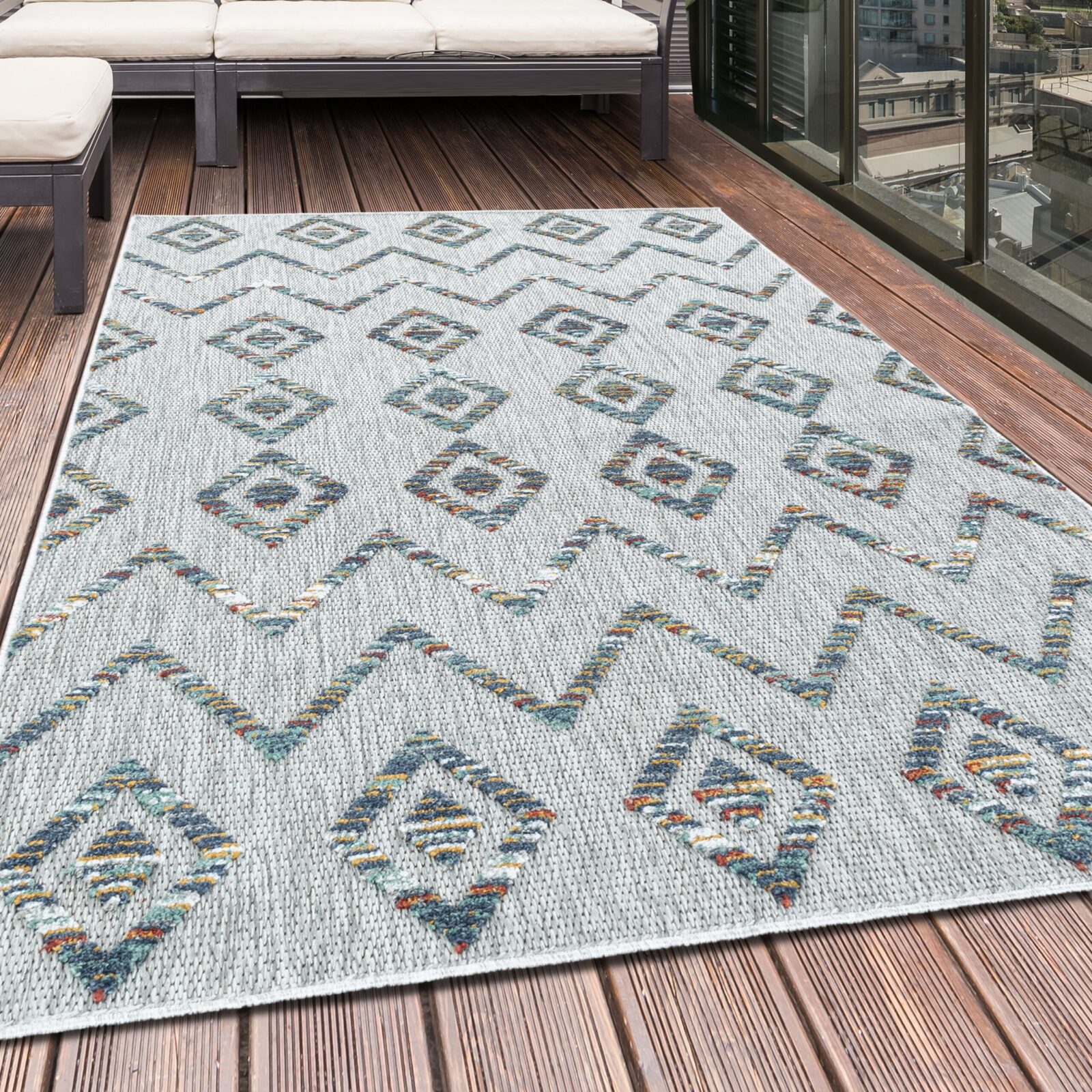 Bahama Buitenkleed Boho – Multicolor (5152)