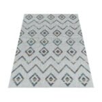 Outdoor Teppich,  Boho-Design, Farbe Multi, Teppich für Terasse-Balkon-Küche, Rücken aus Polypropylen, Größe: 240 x 340 cm - Afbeelding 3