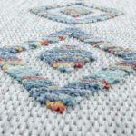 Outdoor Teppich,  Boho-Design, Farbe Multi, Teppich für Terasse-Balkon-Küche, Rücken aus Polypropylen, Größe: 240 x 340 cm - Afbeelding 6