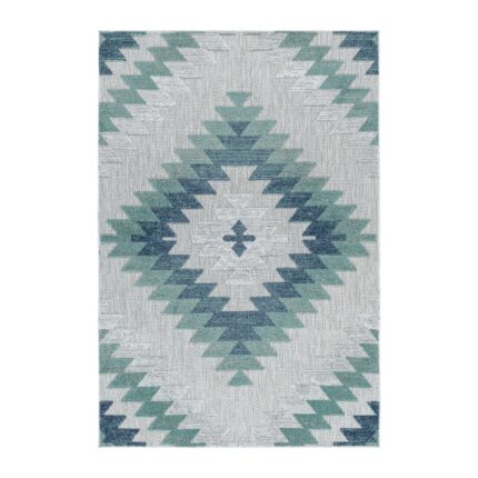 Bahama Buitenkleed Geometrisch – Blauw (5154)