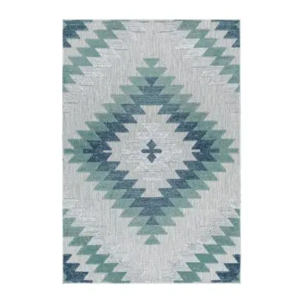 Bahama Buitenkleed Geometrisch – Blauw (5154)
