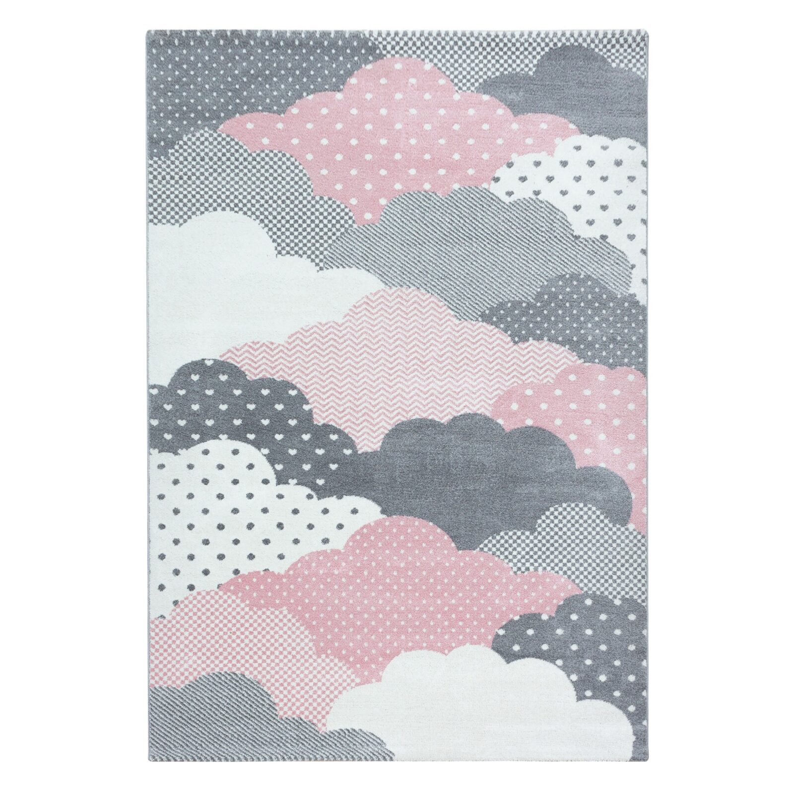 Bambi Kindervloerkleed Wolken – Roze (820)