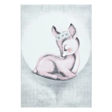 Bambi Kindervloerkleed Hertje – Roze (850)