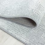 Kinder Teppich,  Rehkitz Design, Farbe Pink, Teppich für Kinderzimmer, Rücken aus Jute, Größe: 120 cm Rund - Afbeelding 3