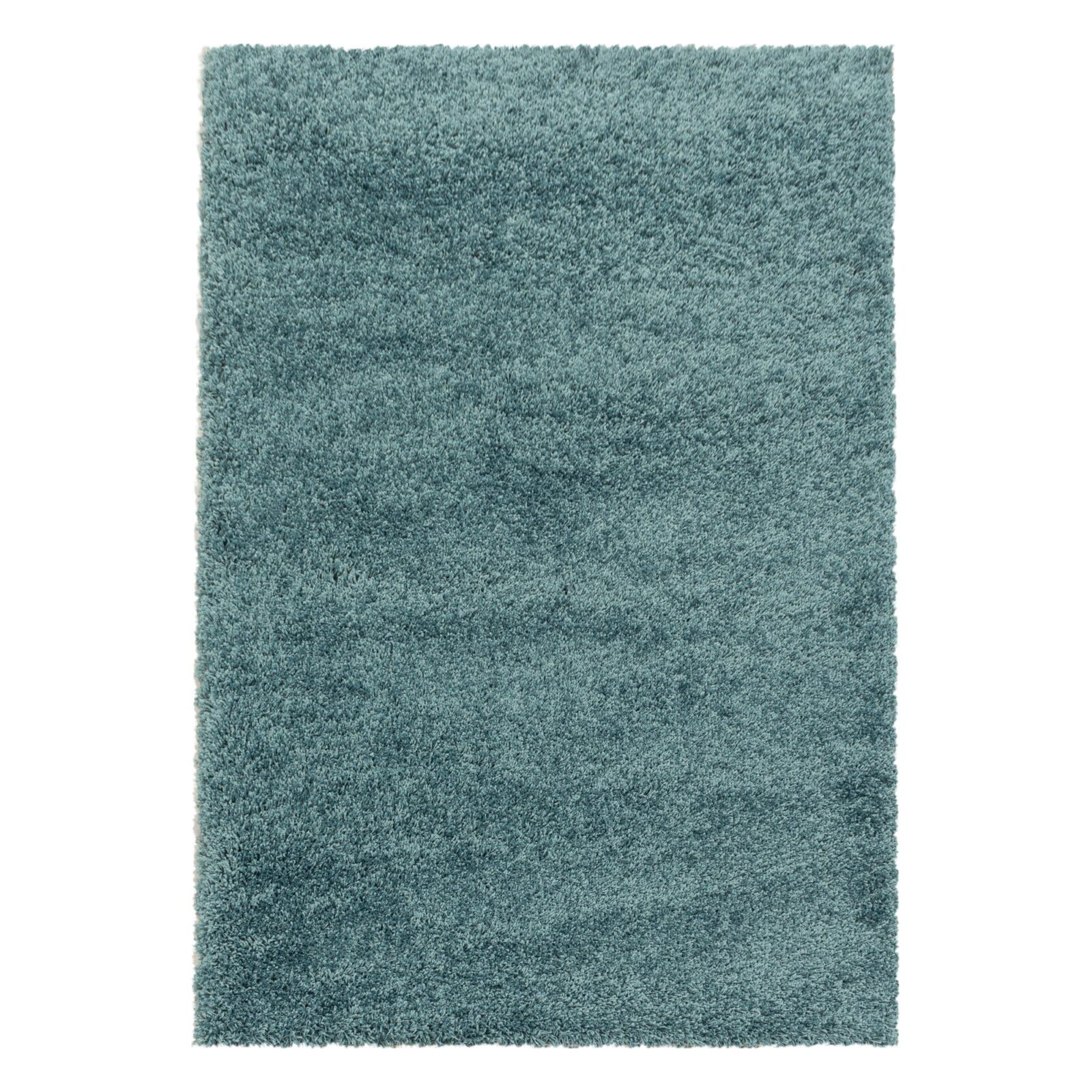 Sydney Hoogpolig vloerkleed Effen – Turquoise (3000)