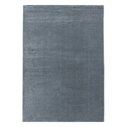 Rio Kortpolig vloerkleed Effen – Zilver (4600)