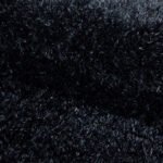 BRILLIANT Hoogpolig tapijt 200 x 200 cm Zwart - Afbeelding 4