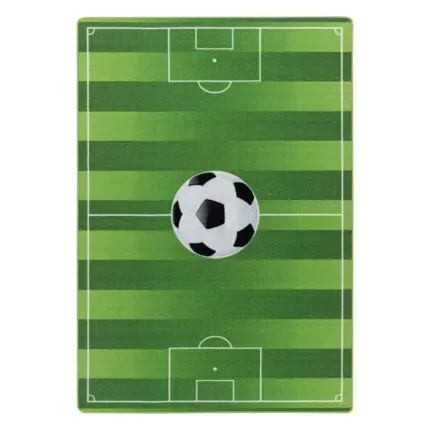 Play Kindervloerkleed Voetbalveld – Groen (2911)