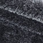 Hochflor Teppich,  Unicolor - Einfarbig, Farbe Grau, Teppich für Wohnzimmer, Rücken aus Jute, Größe: 160 cm x 230 cm - Afbeelding 6