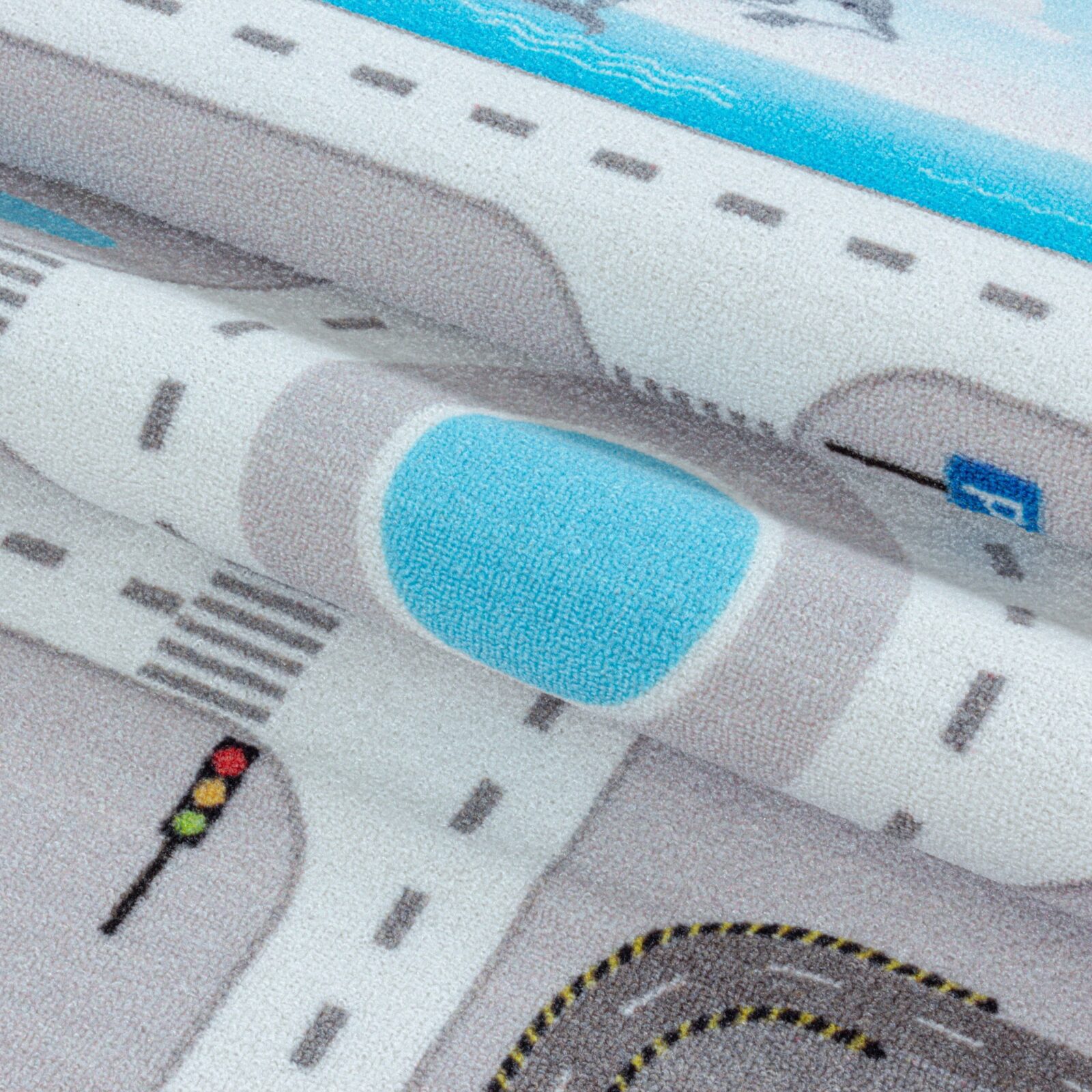 Play Kindervloerkleed Speelstraat – Grijs (2902)