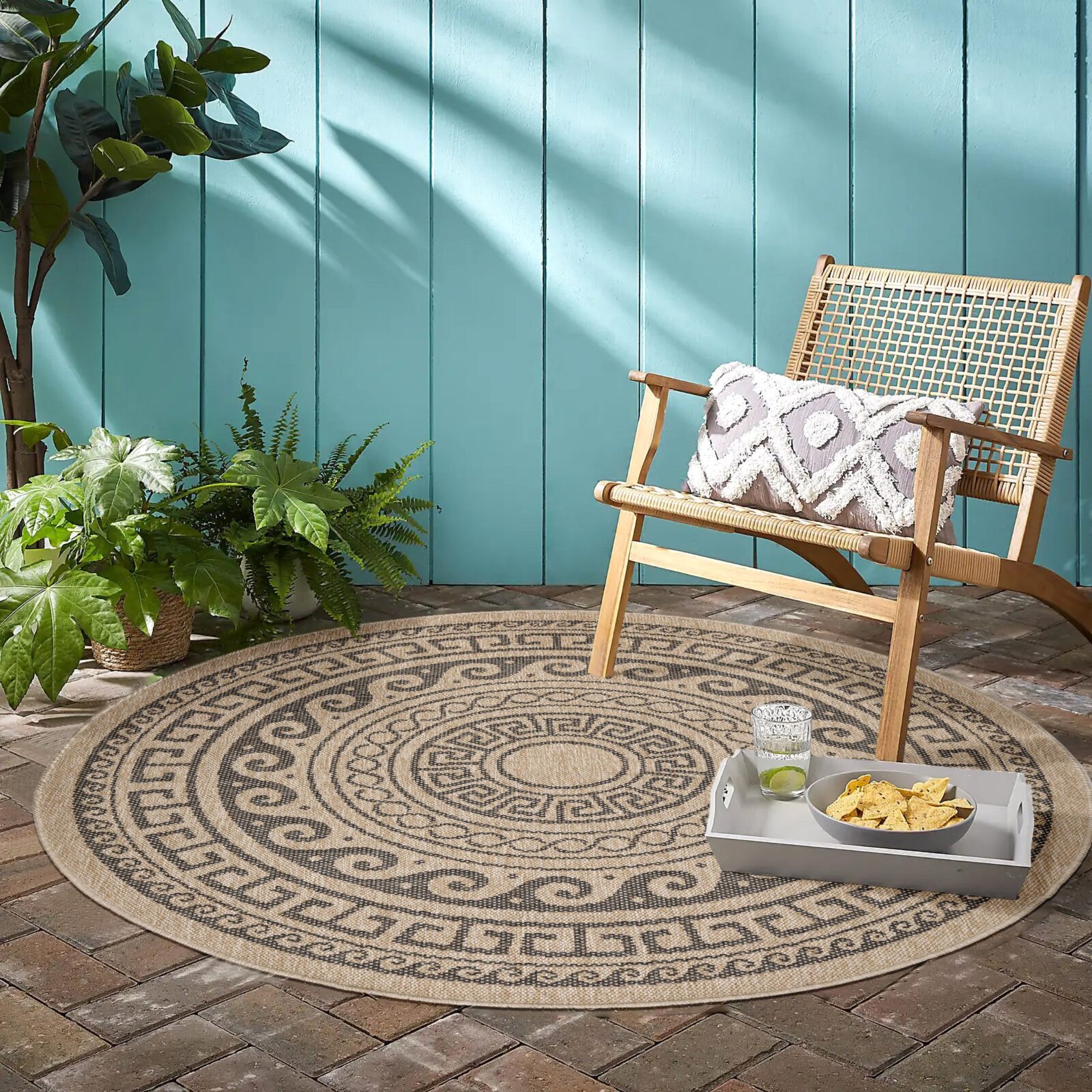 Comilla Buitenkleed Vintage – Zwart (887)