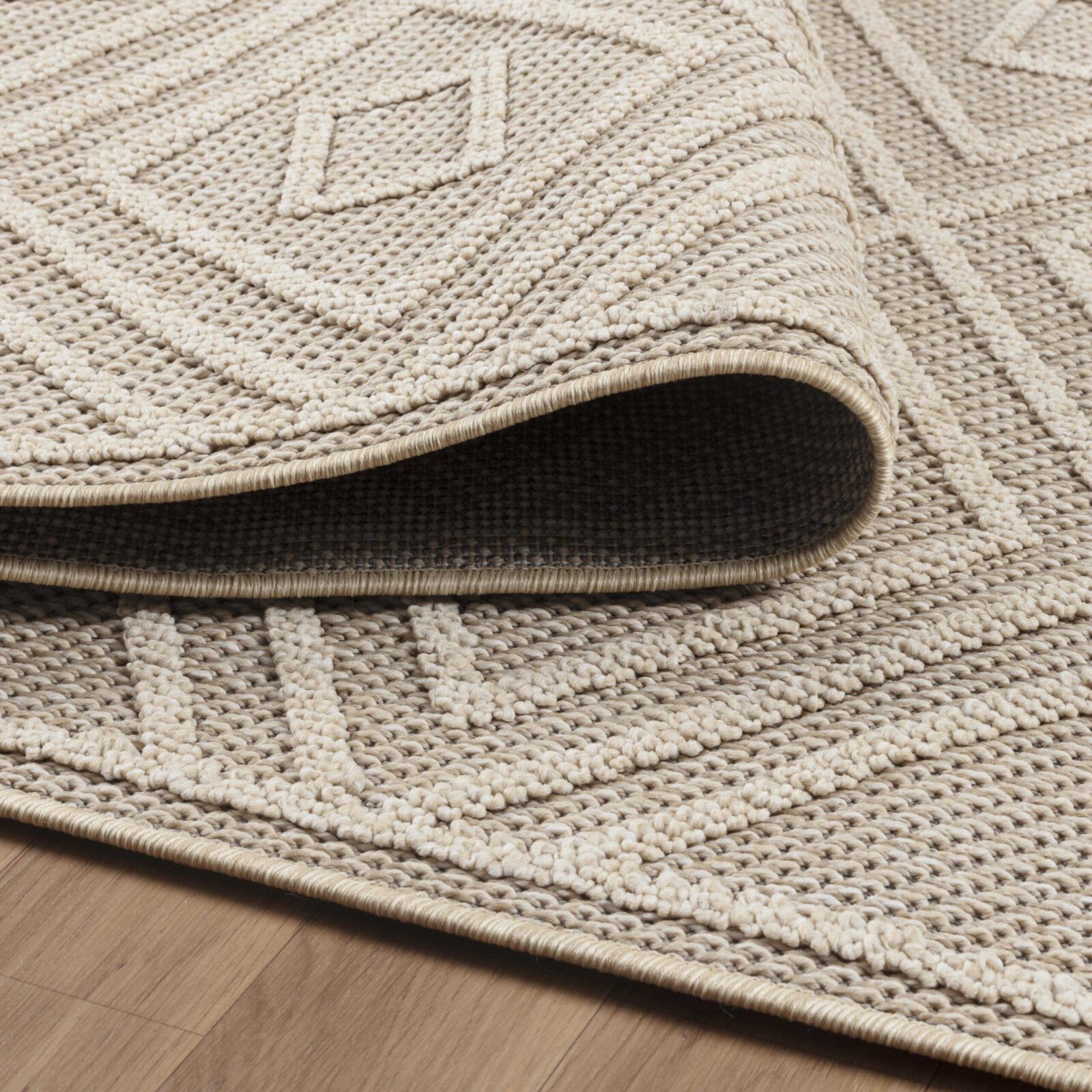 Patara Buitenkleed Ruitmotief – Beige (4956)