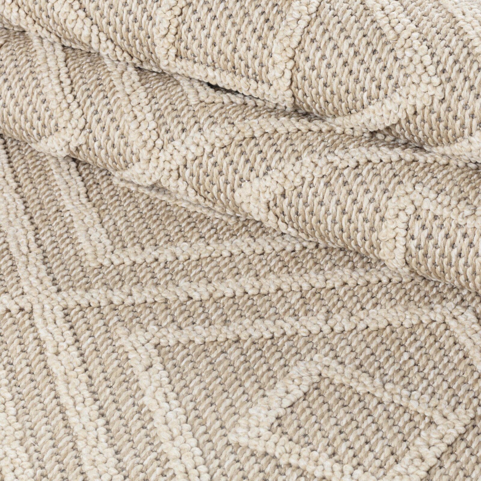 Patara Buitenkleed Ruitmotief – Beige (4956)