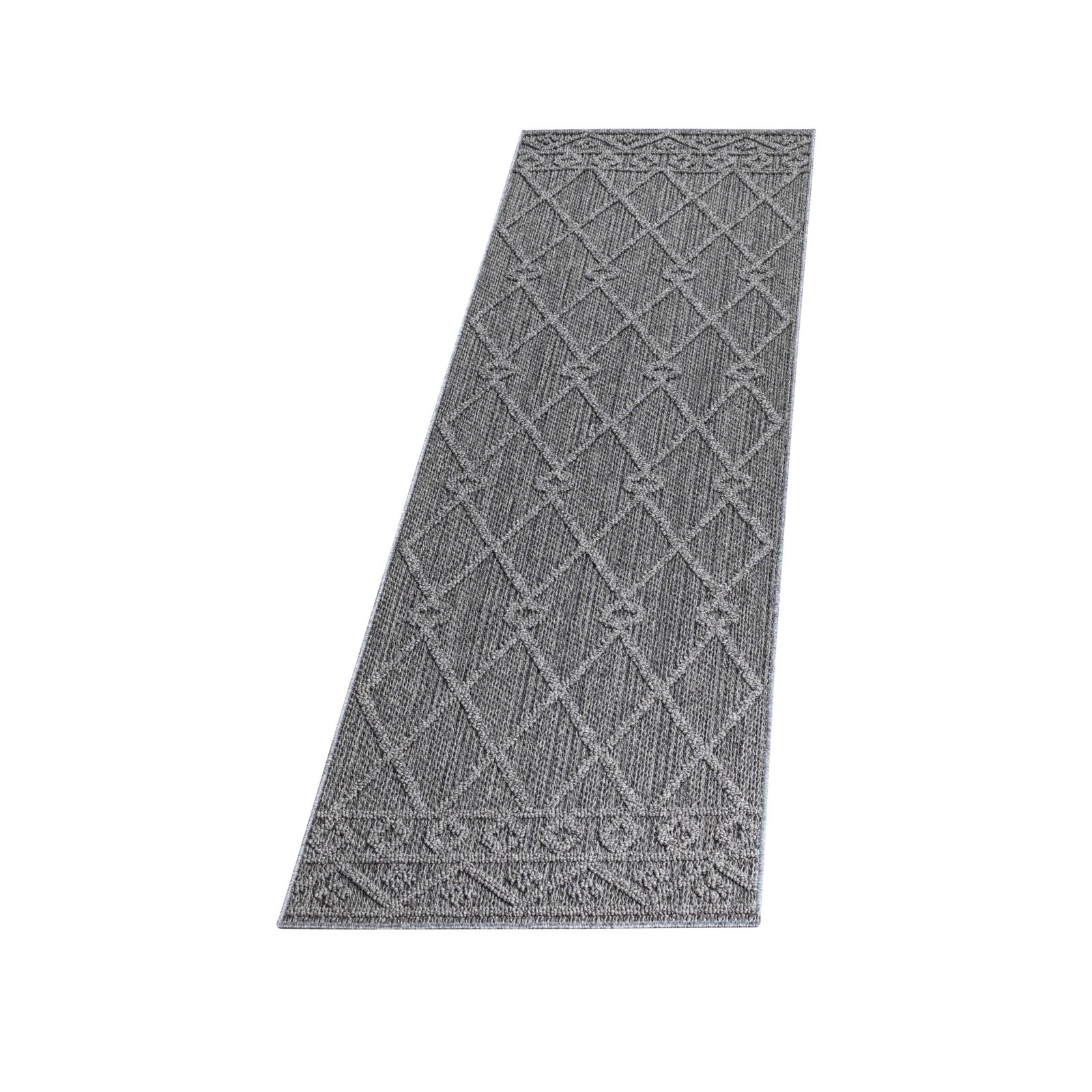 7097 PATARA Buitentapijt 80 x 250 cm Grijs - Afbeelding 1
