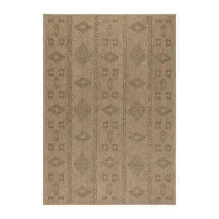 Dhaka Buitenkleed Vintage – Zwart (8711)