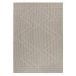 Outdoor Teppich,  Boho design, Farbe Beige, Teppich für Terasse-Balkon-Küche, Rücken aus Polypropylen, Größe: 240 x 340 cm