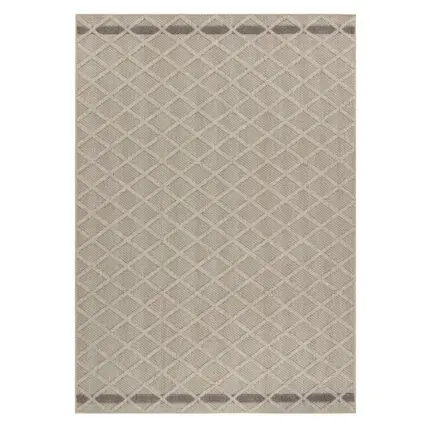 Patara Buitenkleed Ruitmotief – Beige (4953)
