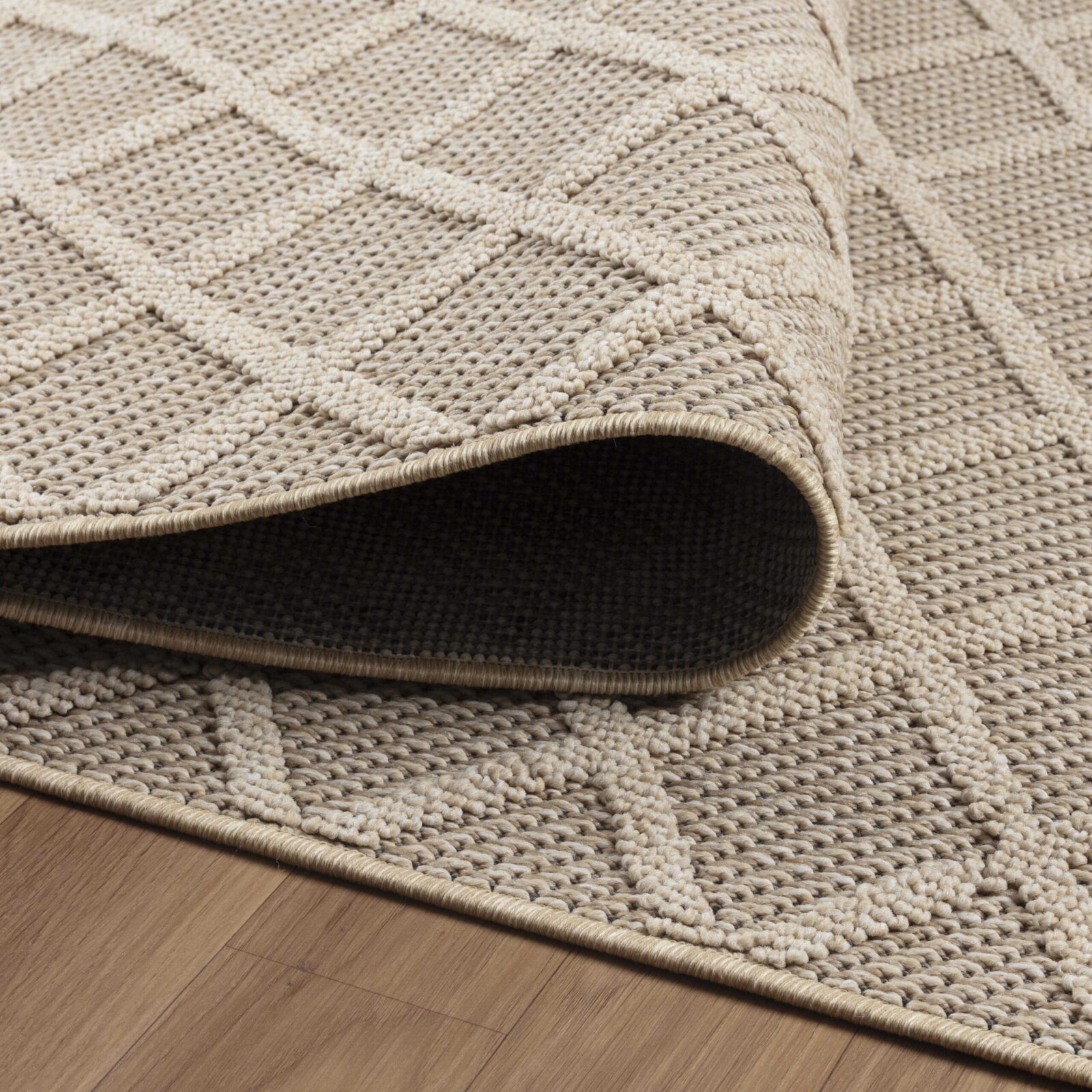 Patara Buitenkleed Ruitmotief – Beige (4953)