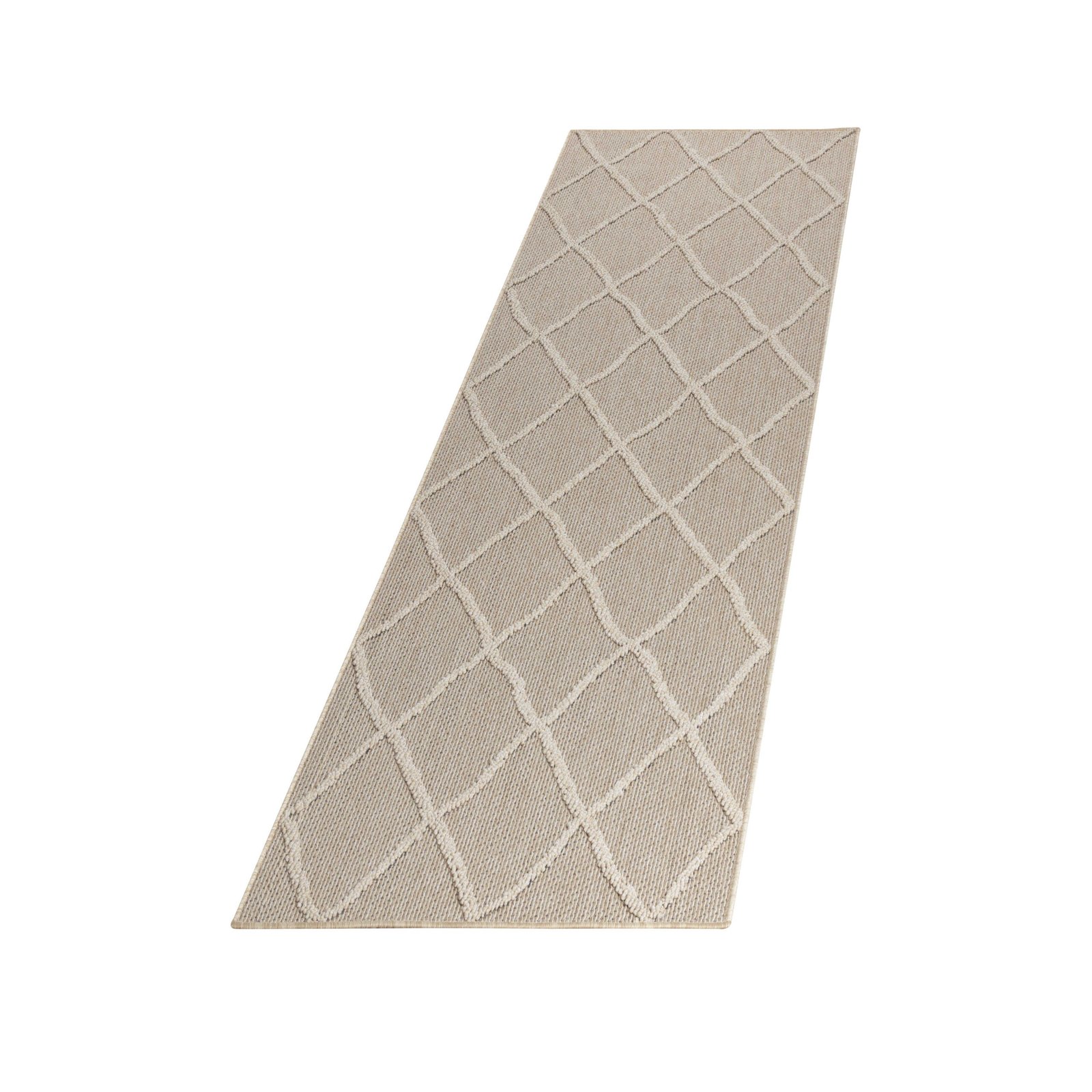 7170 PATARA Buitentapijt 80 x 250 cm Beige - Afbeelding 1
