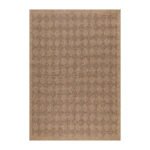 Outdoor Teppich,  Vintage Design, Farbe Schwarz, Teppich für Terasse-Balkon-Küche, Rücken aus Polypropylen, Größe: 120 cm x 170 cm