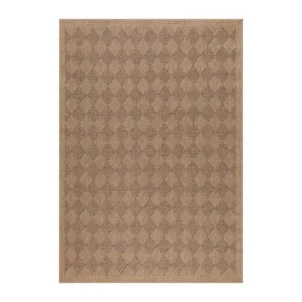 Dhaka Buitenkleed Vintage – Zwart (8713)