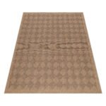 Outdoor Teppich,  Vintage Design, Farbe Schwarz, Teppich für Terasse-Balkon-Küche, Rücken aus Polypropylen, Größe: 120 cm x 170 cm - Afbeelding 3