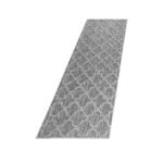 Outdoor Teppich,  Skandinavisches Design, Farbe Grau, Teppich für Terasse-Balkon-Küche, Rücken aus Polypropylen, Größe: 80 x 250 cm