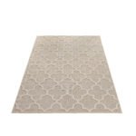 Outdoor Teppich,  Skandinavisches Design, Farbe Beige, Teppich für Terasse-Balkon-Küche, Rücken aus Polypropylen, Größe: 120 cm x 170 cm - Afbeelding 3