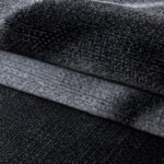 PARMA Kortpolig tapijt 80 x 300 cm Zwart - Afbeelding 4