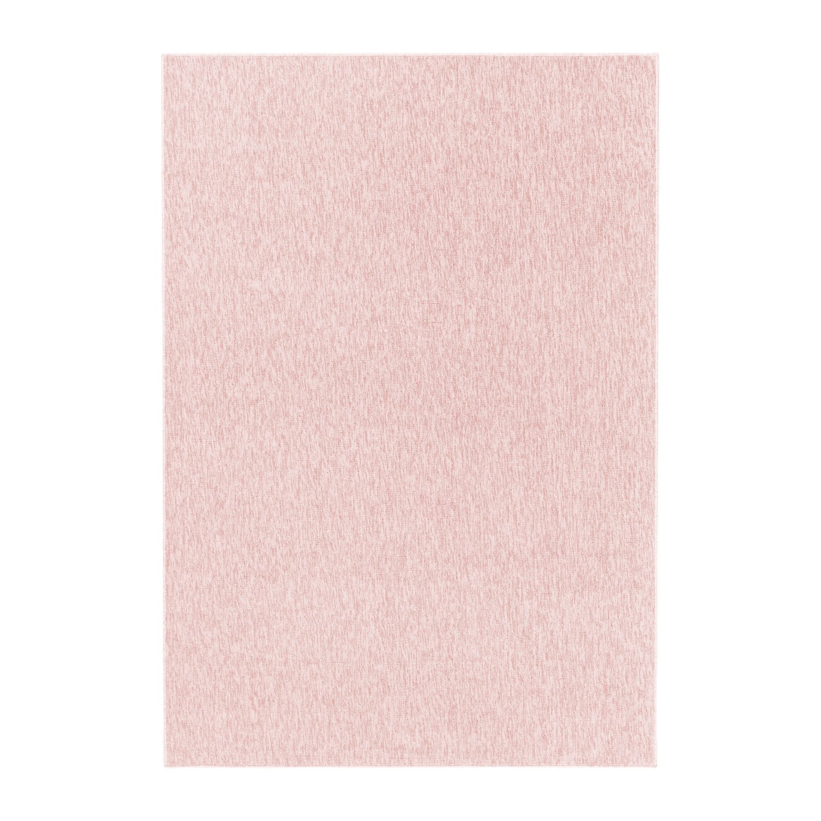 7316 Kurzflor Teppich, Unicolor - Einfarbig, Farbe Rosa, Teppich für Wohnzimmer, Rücken aus Filz, Größe: 240 x 340 cm - Afbeelding 1